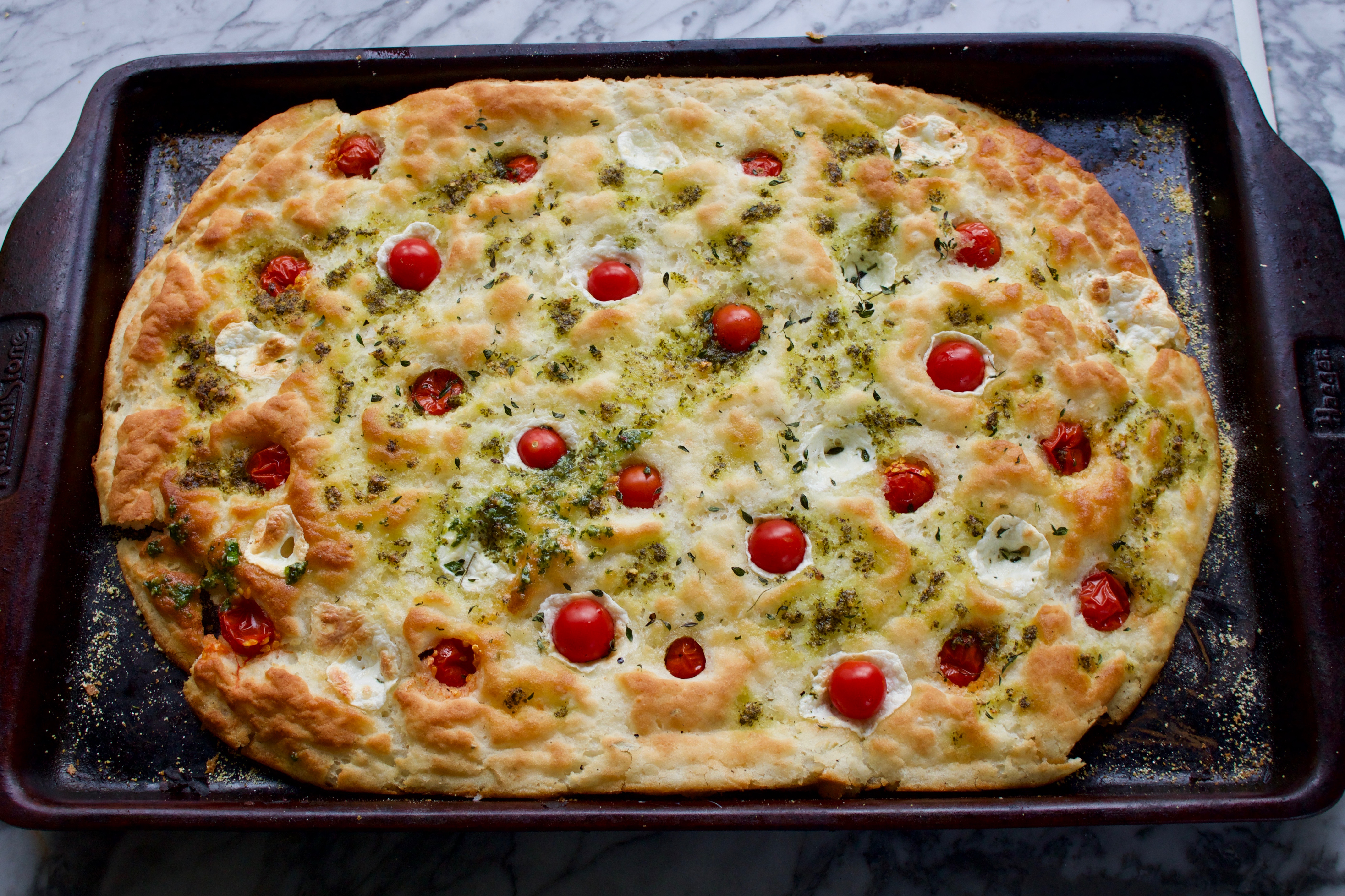 Disappearing Gluten Free Focaccia Recipe with Rosemary