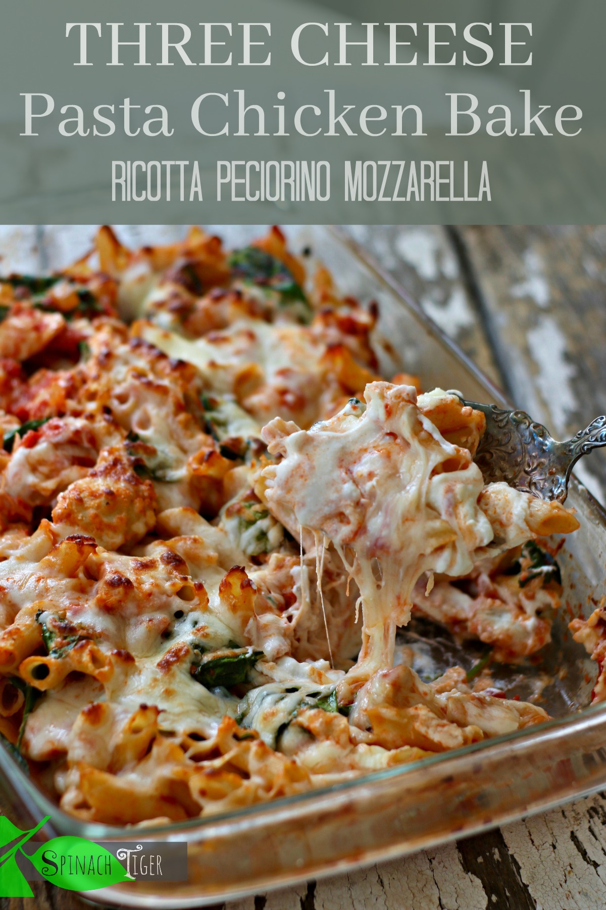 Easy Italian Pasta Chicken Bake, Gluten Free Option