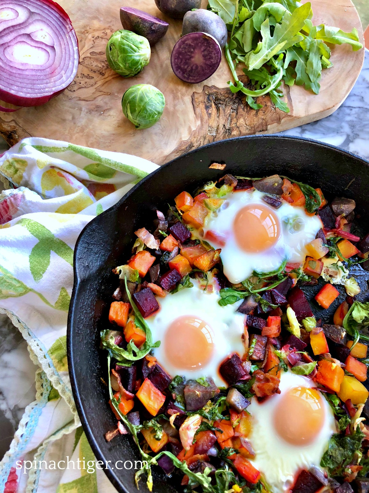 Oven Fried Sunny Side Up Eggs with Video