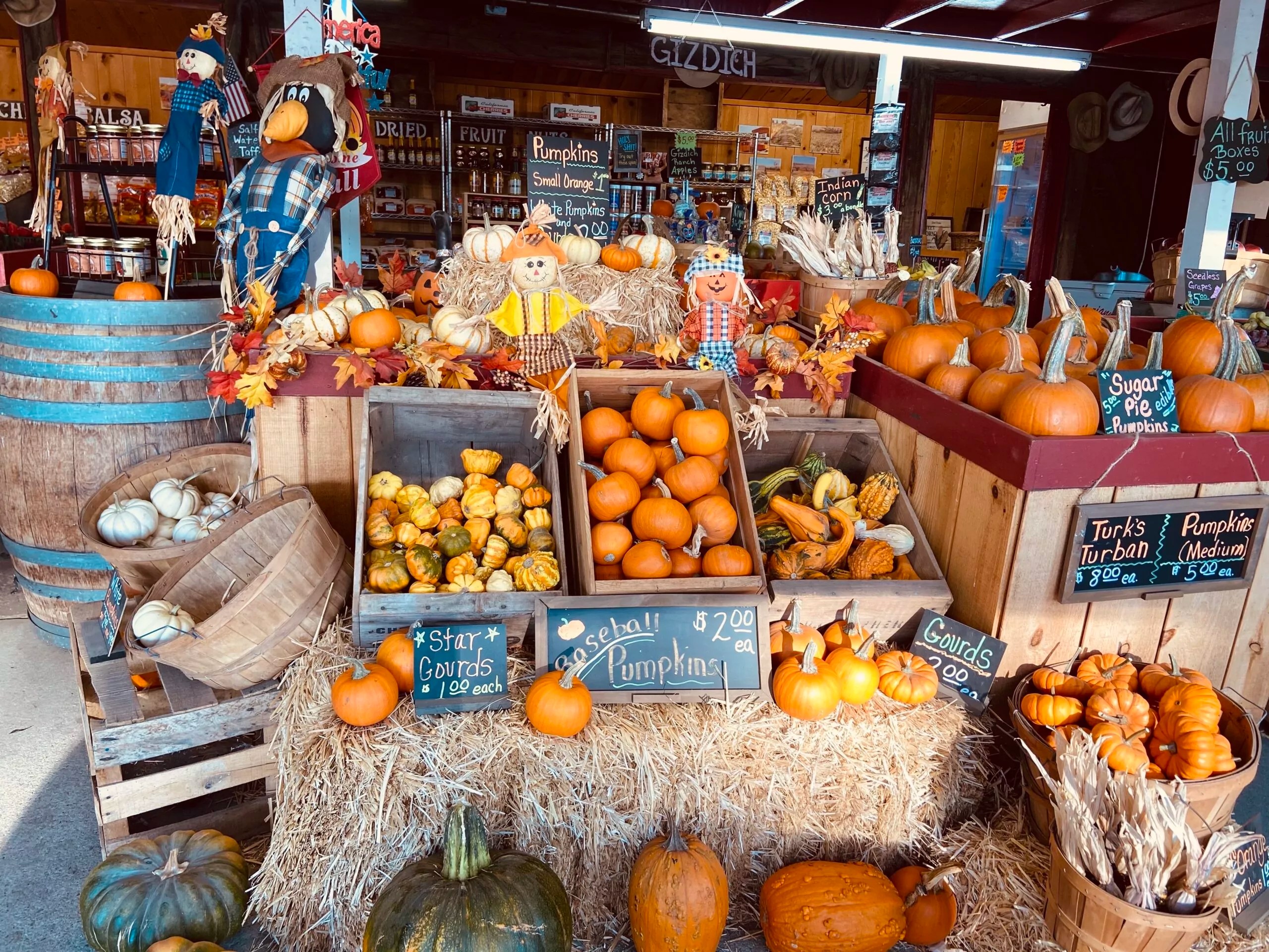 Fruit Stand Spina Farms Pumpkin Patch