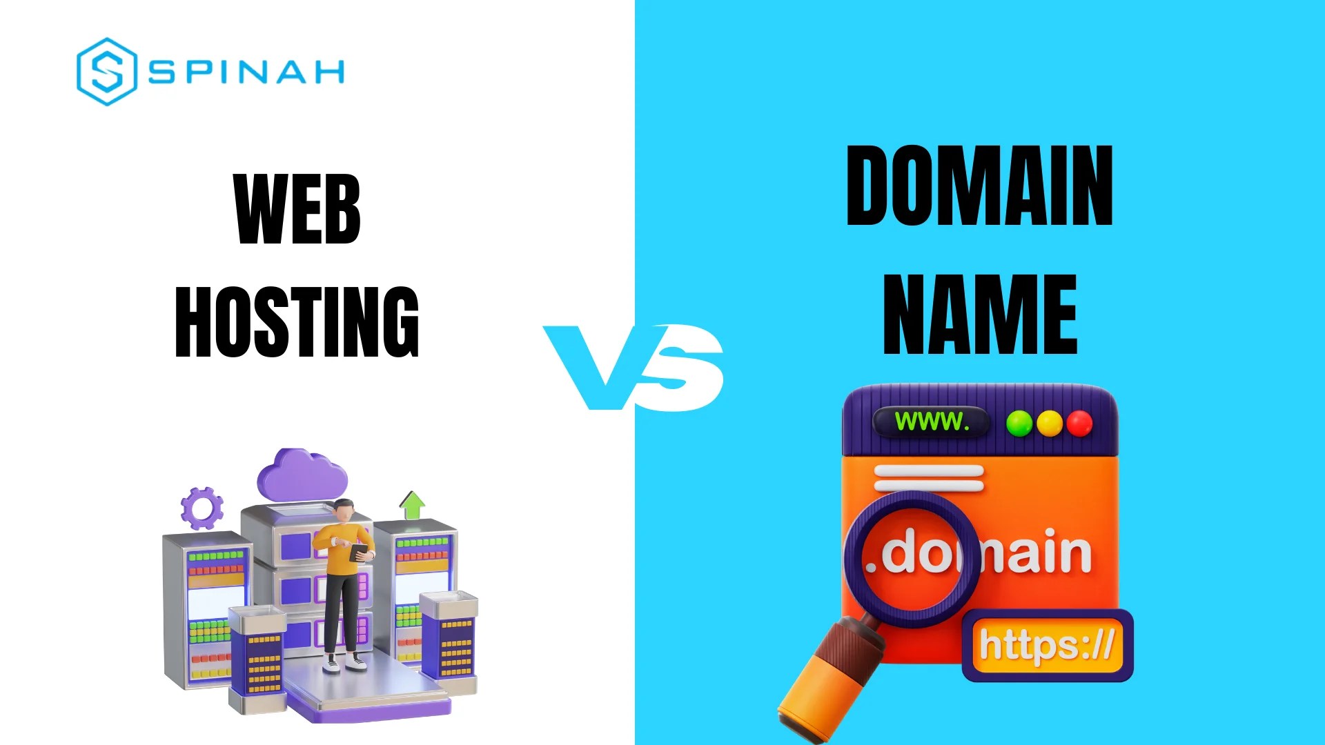 Web Hosting vs Domain Name Understanding the Differences