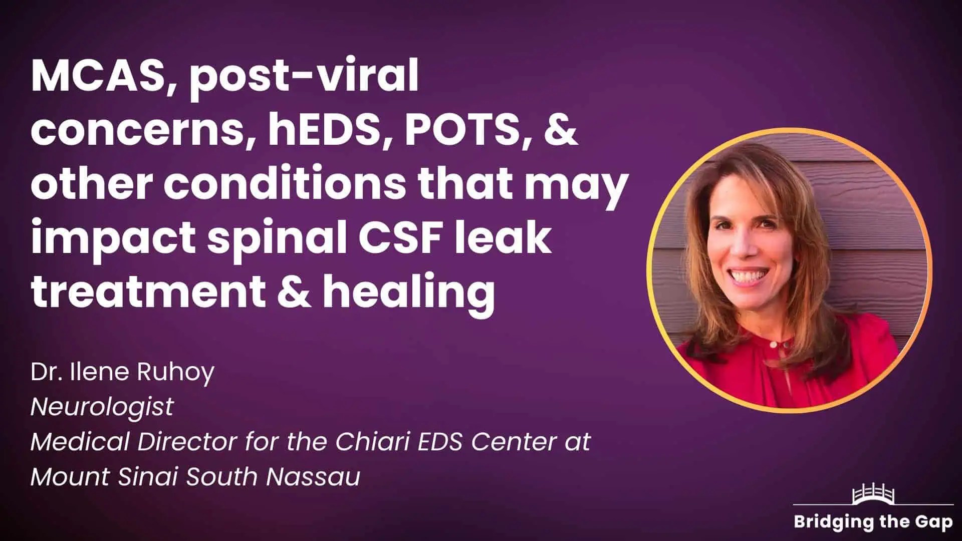Physician talk MCAS, postviral concerns, hEDS, POTS, & other
