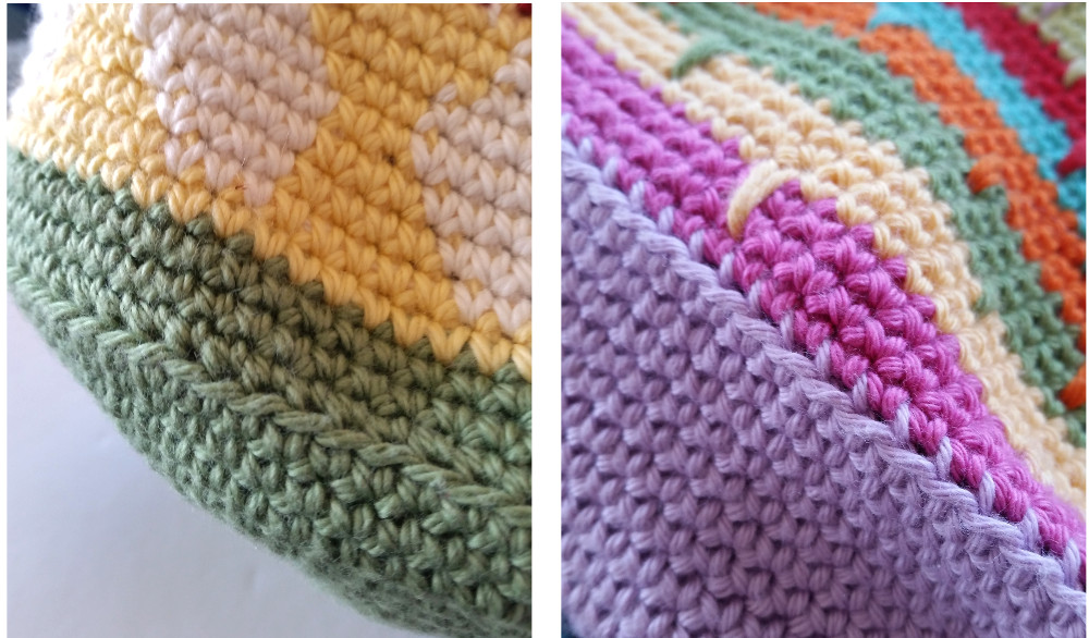 Crochet Bags Tutorial spincushions