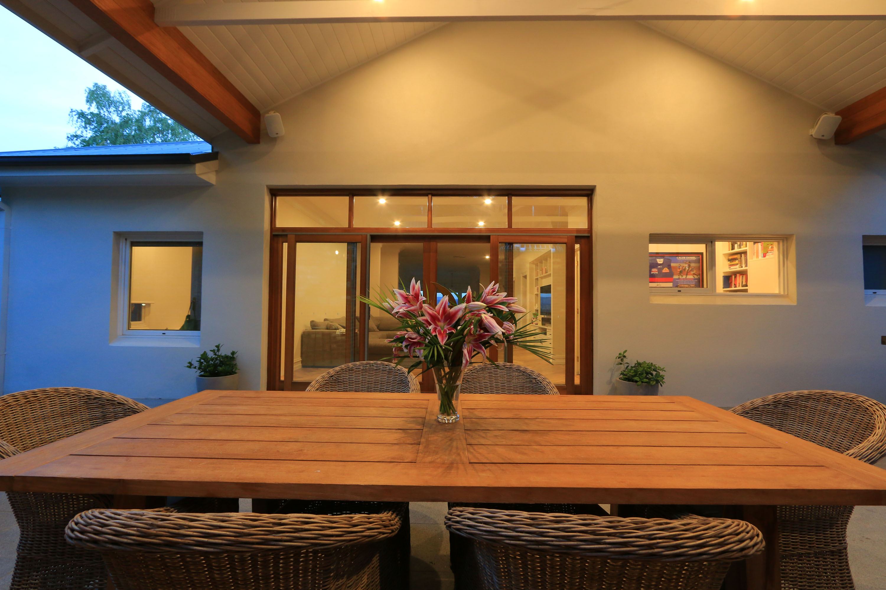 Cedar Sliding Doors 2