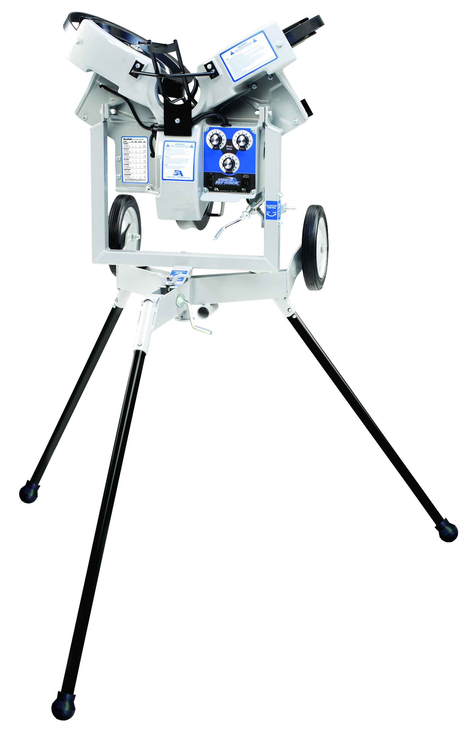 Hack Attack Pitching Machine Baseball 1001100 SPI Nets Inc.