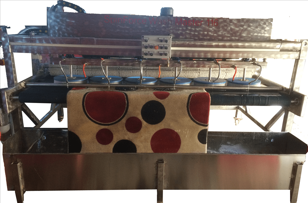 Automated Rug&Carpet Washer RWM116 SpinForce