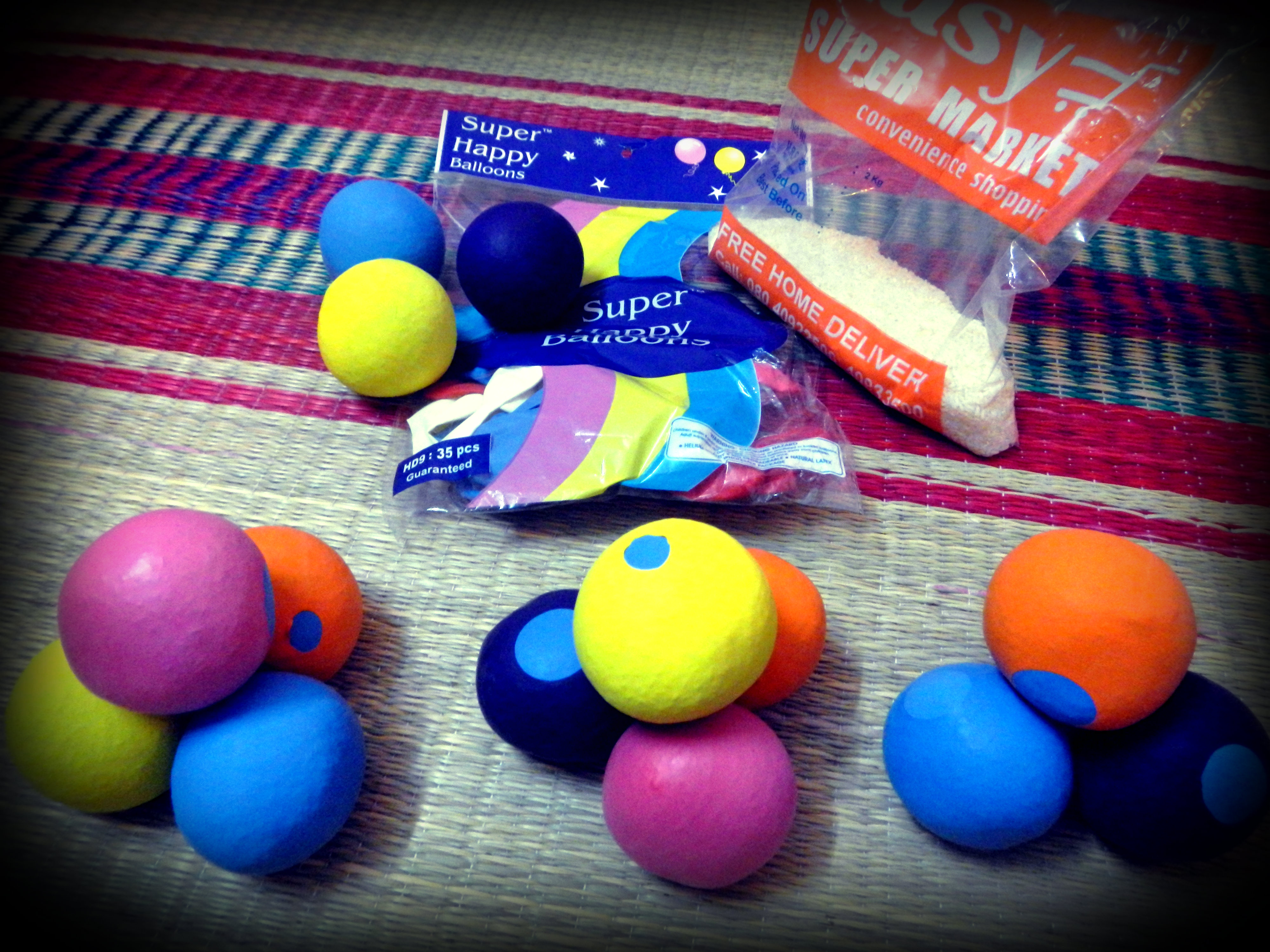 DIY Juggling Balls Spin Matsuri