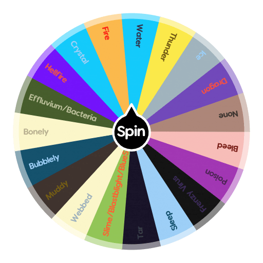 Element Spin the Wheel Random Picker