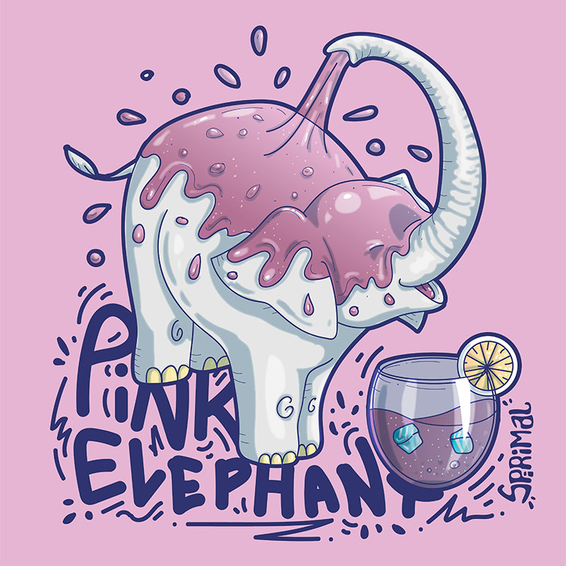 Pink Elephant Spirimal