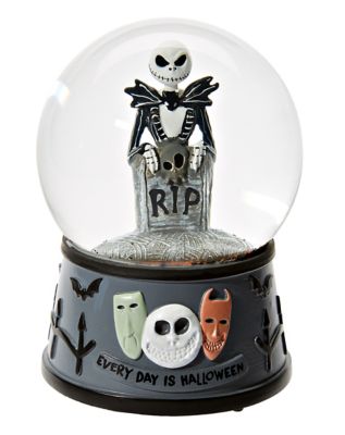 Spirit Halloween Nightmare Before Christmas 2022 Musical Jack Skellington Snow Globe - The Nightmare Before Christmas - Spirithalloween.com