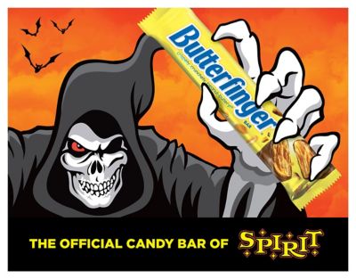 Spirit Halloween Butterfinger Partnership