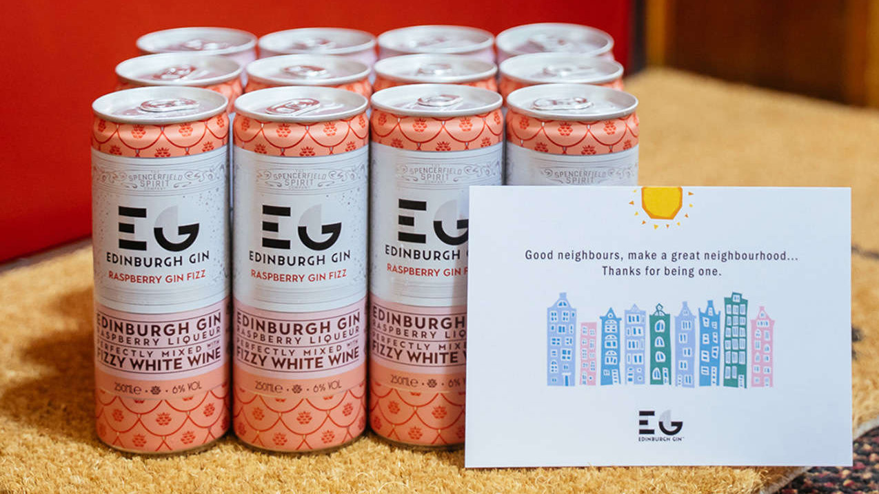 Summer Slam Edinburgh Gin Releases Raspberry Gin Fizz Cans Spirited