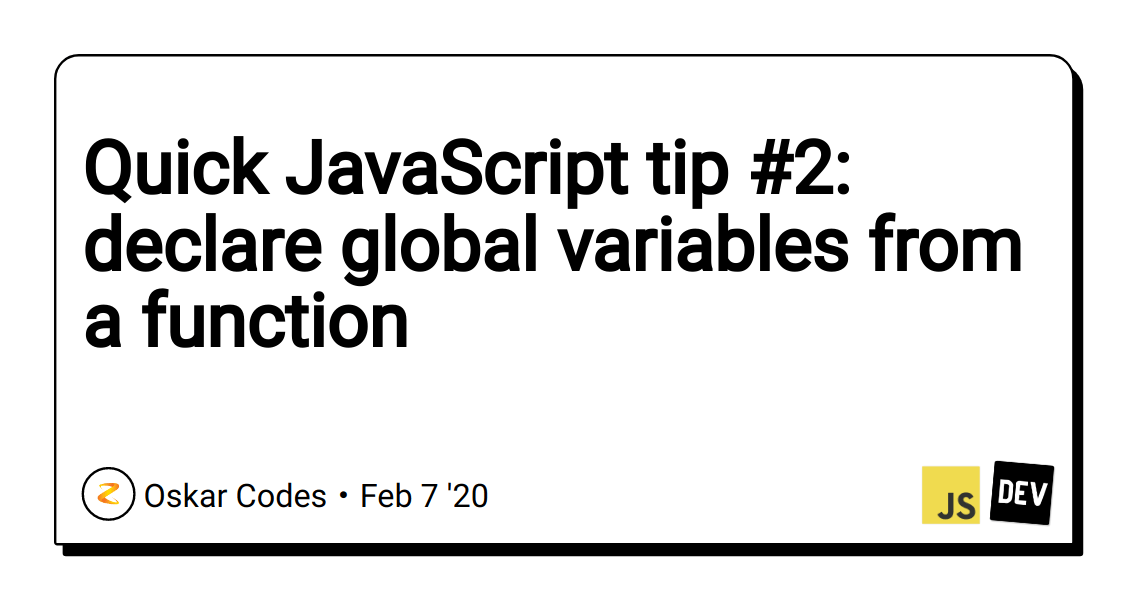 How To Display A Global JS Variable In An HTML Field
