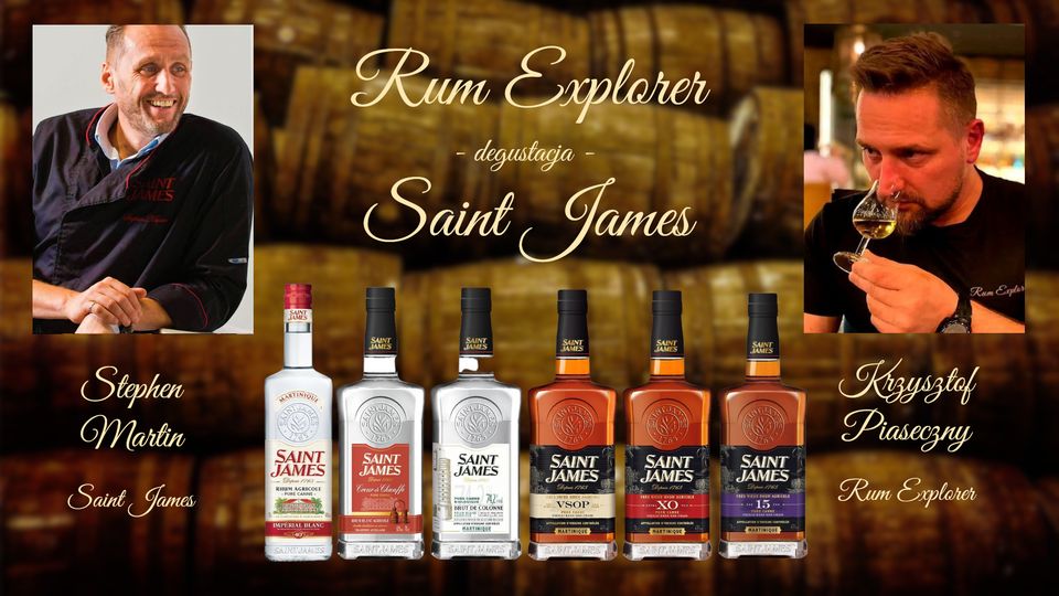 Degustacja z Saint James Spirits