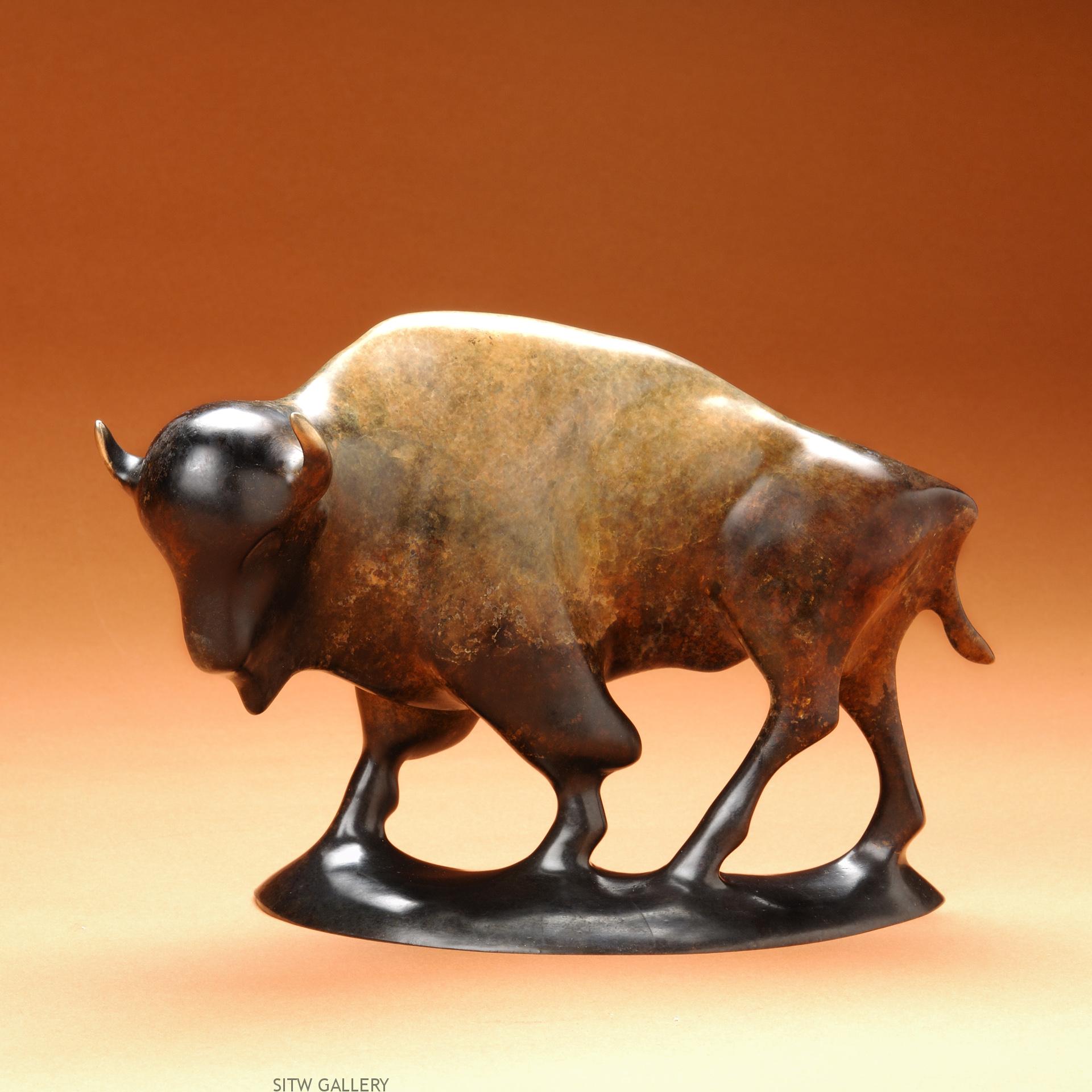 Bison Bronze Sculpture Archives Spirits in the Wind Gallery
