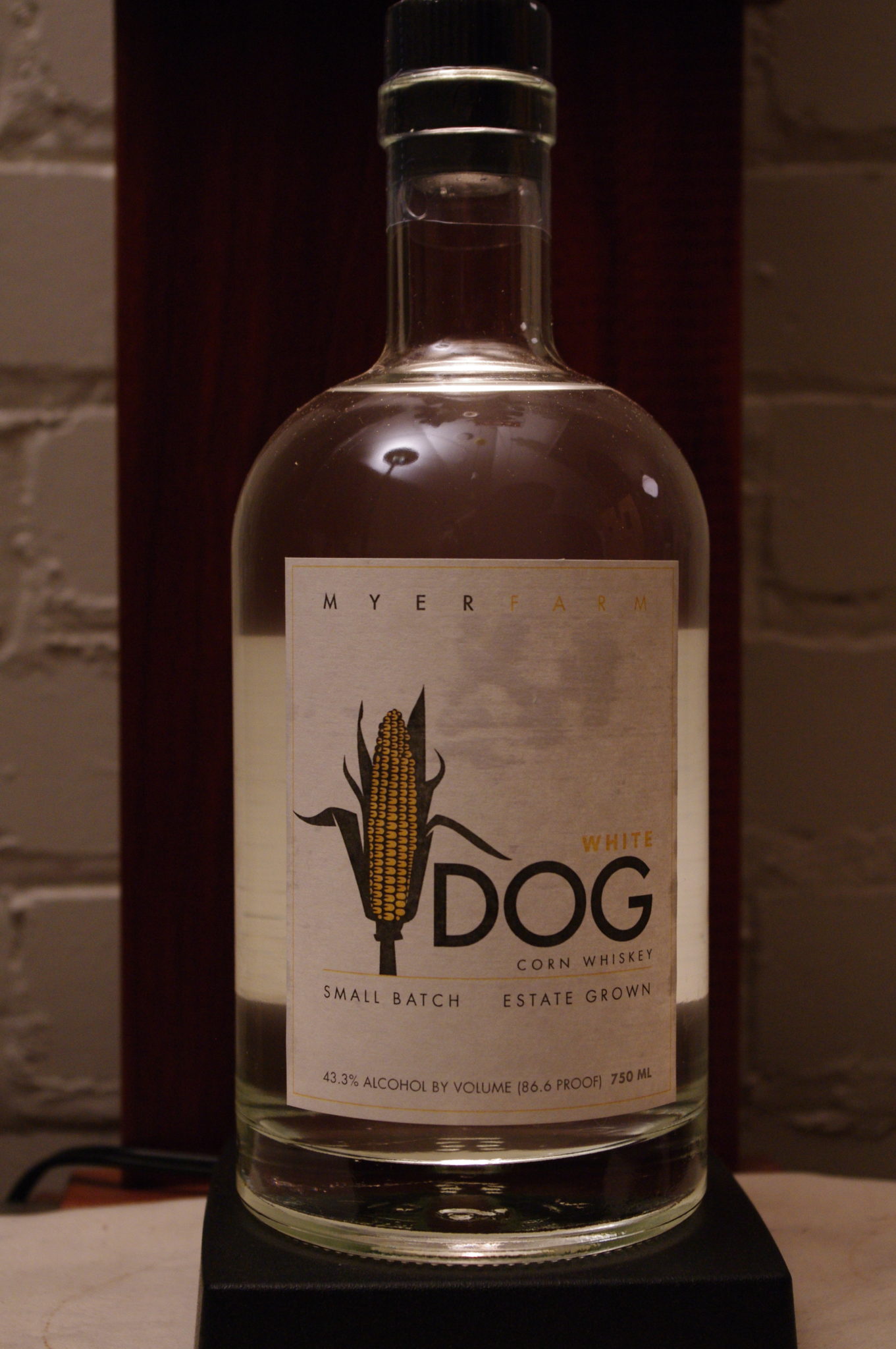 Myer Farm White Dog Corn Whiskey Spirits Review