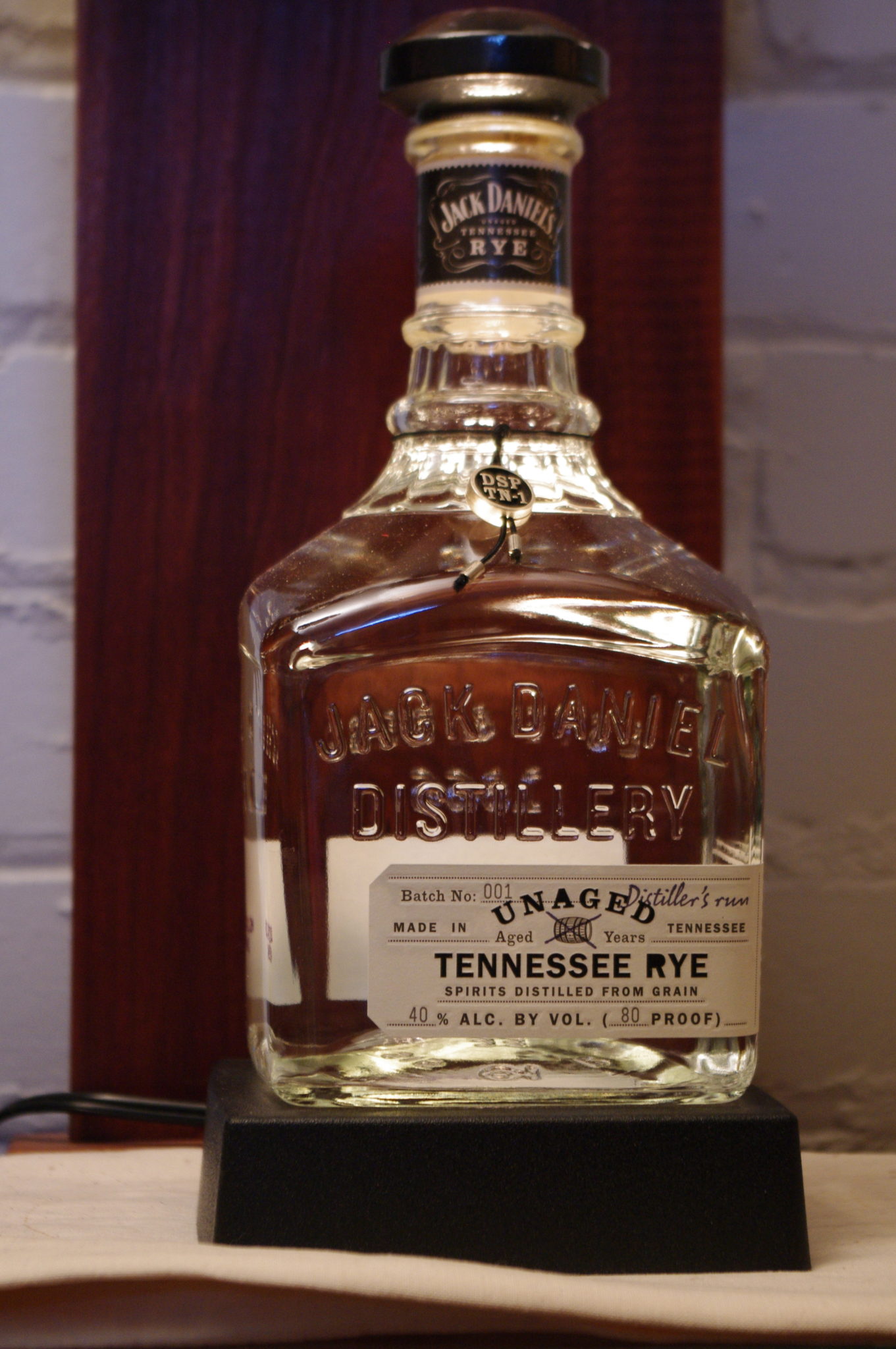 Jack Daniels Unaged Tennessee Rye Spirits Review