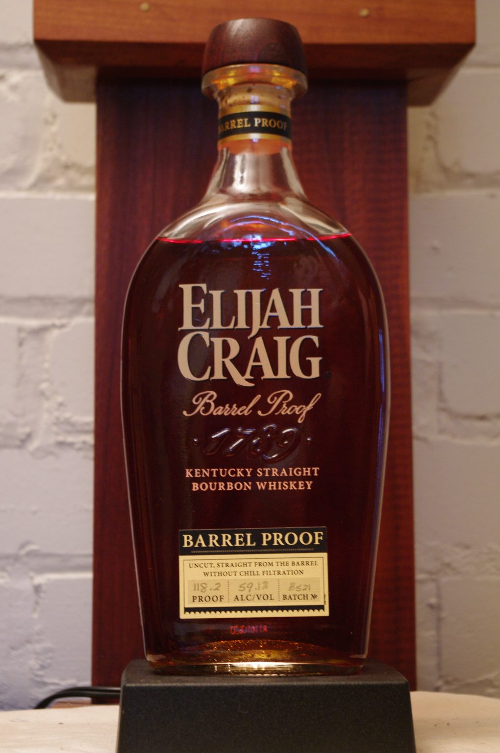 Elijah Craig Barrel Proof Batch No. A121 123.6 Proof Spirits Review