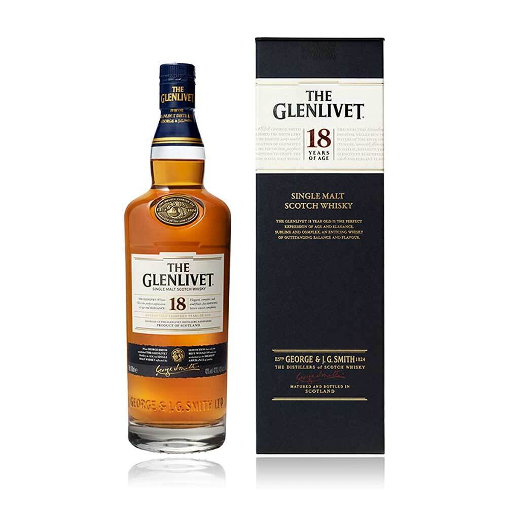 The Glenlivet 18 YO Škotski Single Malt Viski