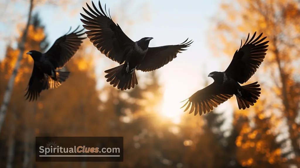 3 Crows Spiritual Meaning Unlock the Hidden Symbolism