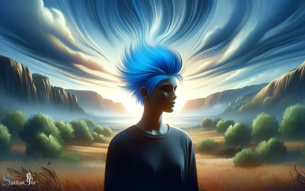 What Does Blue Hair Symbolize Spiritually? Wisdom!