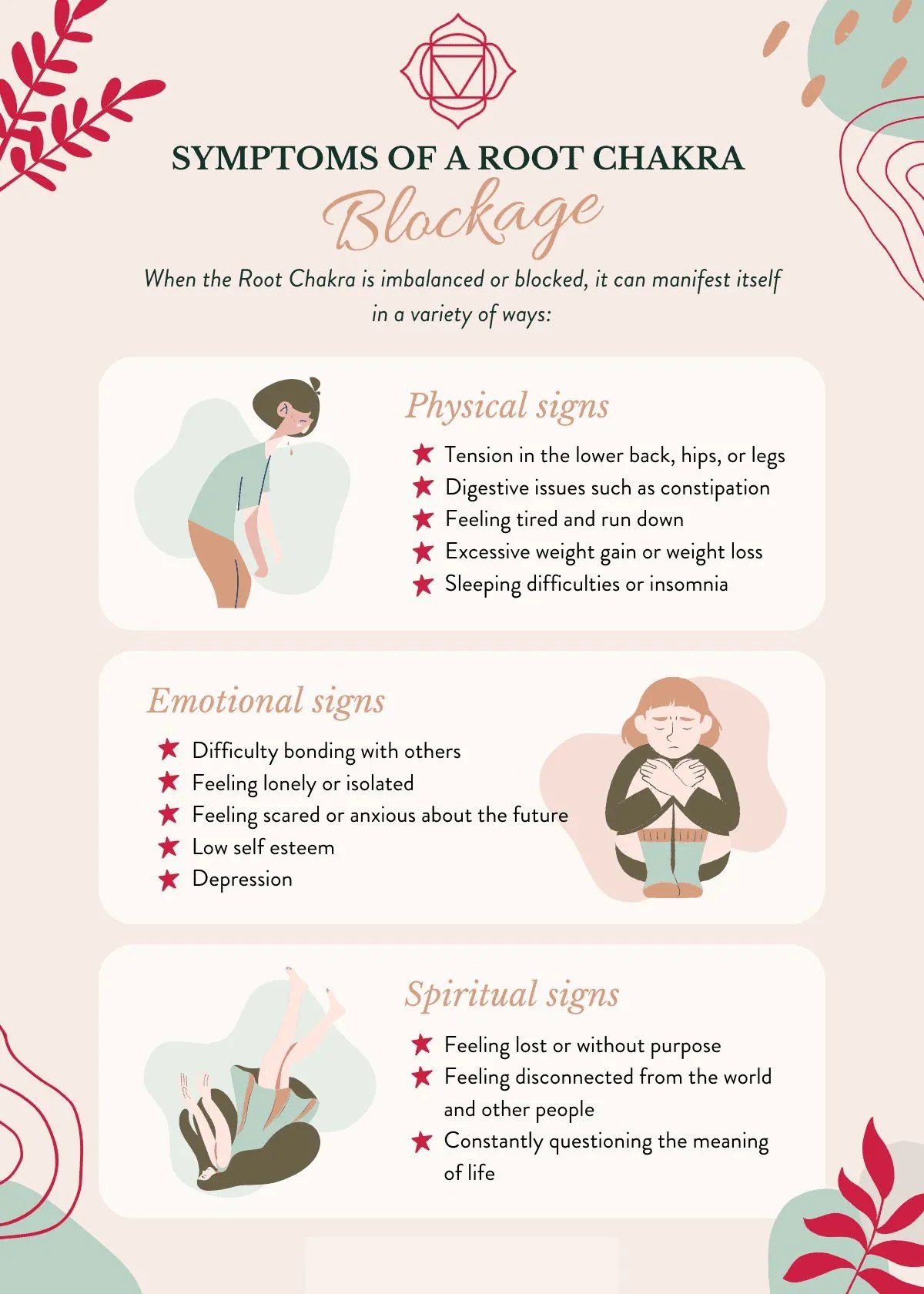 How to 9 Overactive Root Chakra Warning Signs and Rebalance