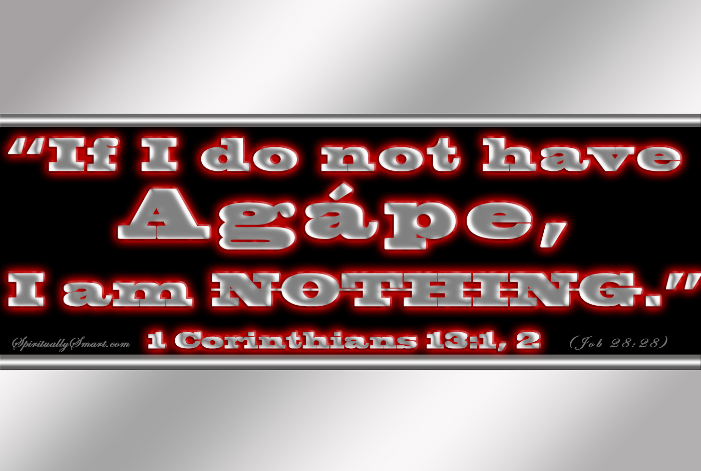 Agapé, Perhaps The Most Important Word In The Bible