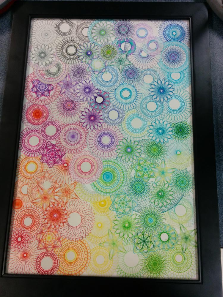 Ariella's Incredible Spirograph Collage SpiroGraphicArt