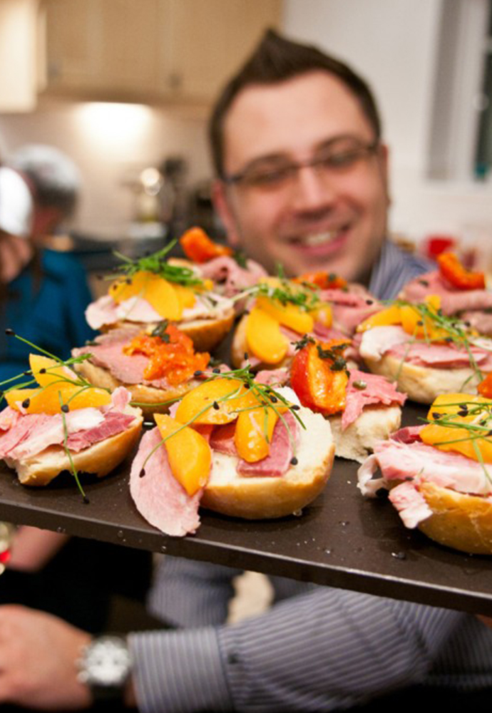 Spiros Fine dining catering for weddings, corporate events