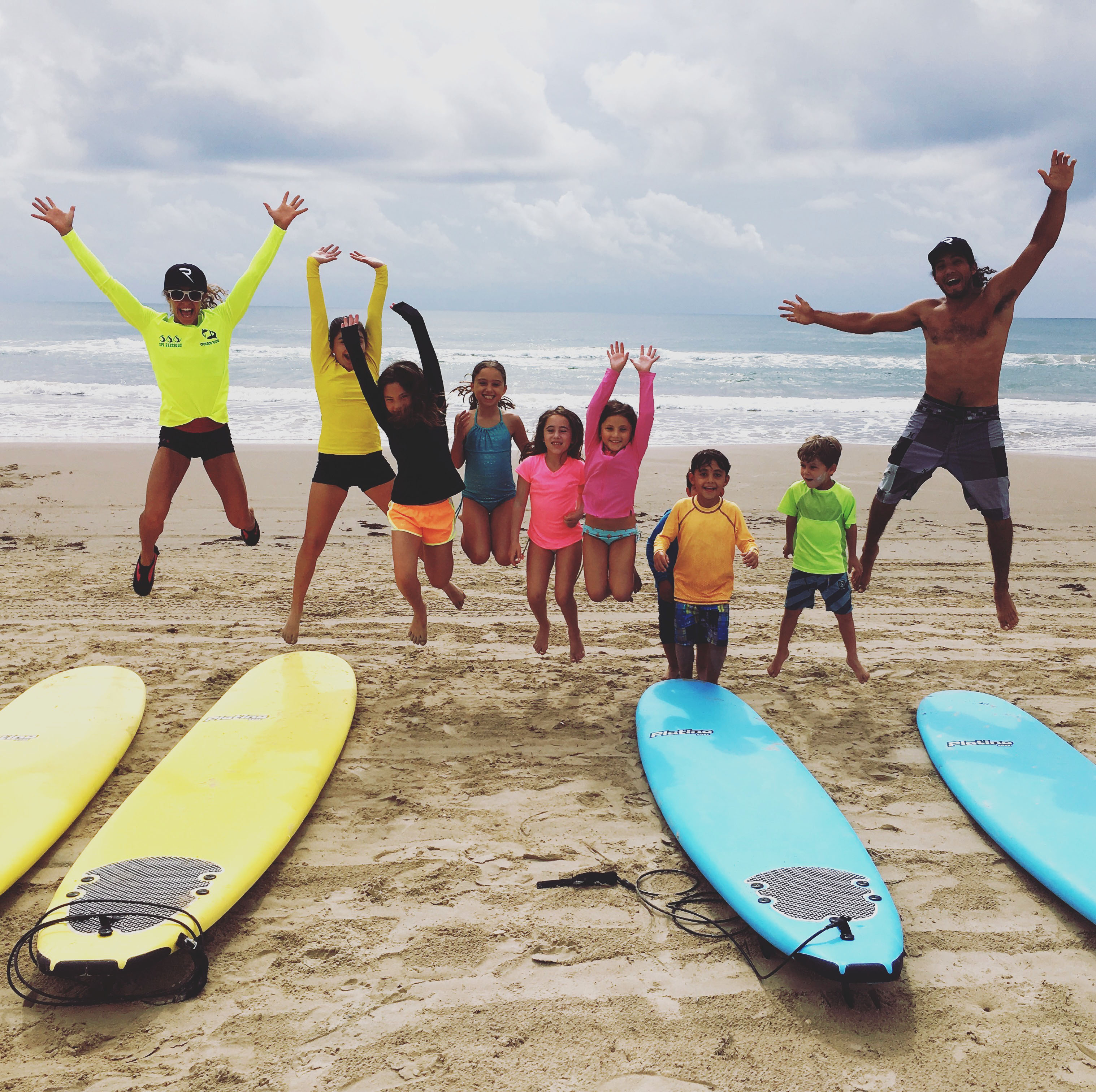 Summer Surf Camp Kids Camp SPI Sessions