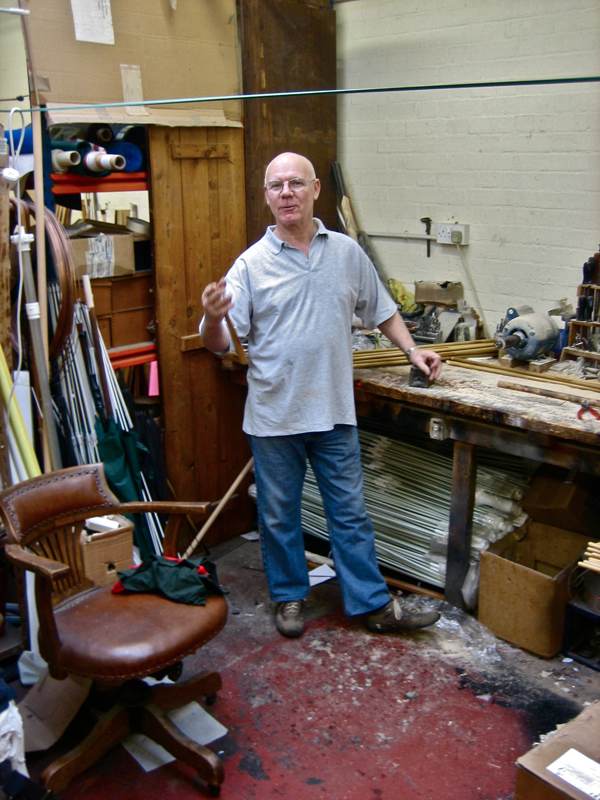 Terry Coleman, Umbrella Maker Spitalfields Life