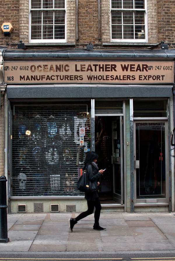 The Leather Shops of Brick Lane Spitalfields Life