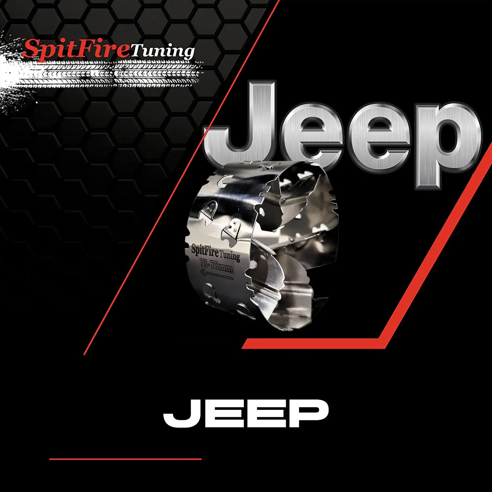 Jeep Performance Fuel Saver Intake Kit SpitFire Tuning
