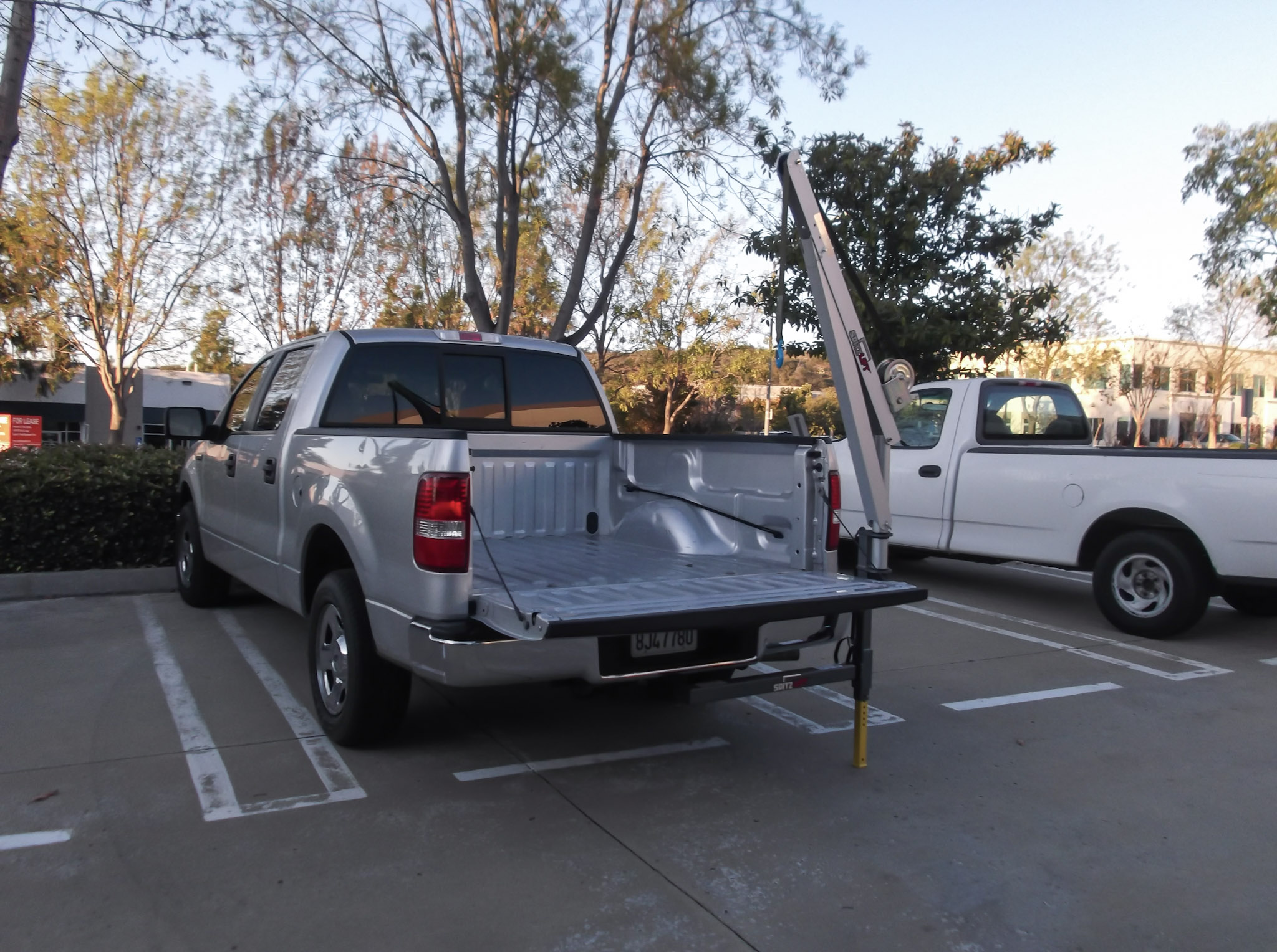 Spitzlift Receiver Hitch Mounted Crane Hitch Crane for Trucks and Vans