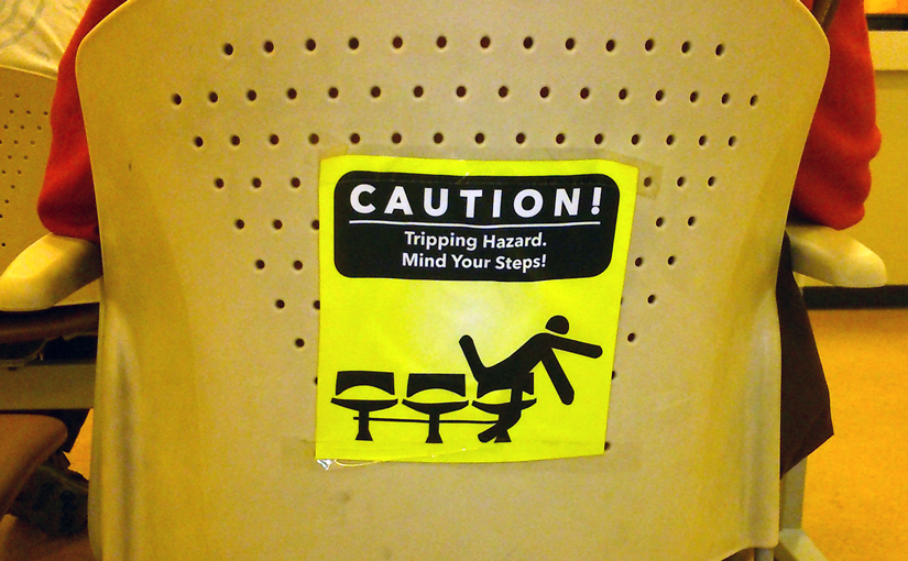 Mind your steps!