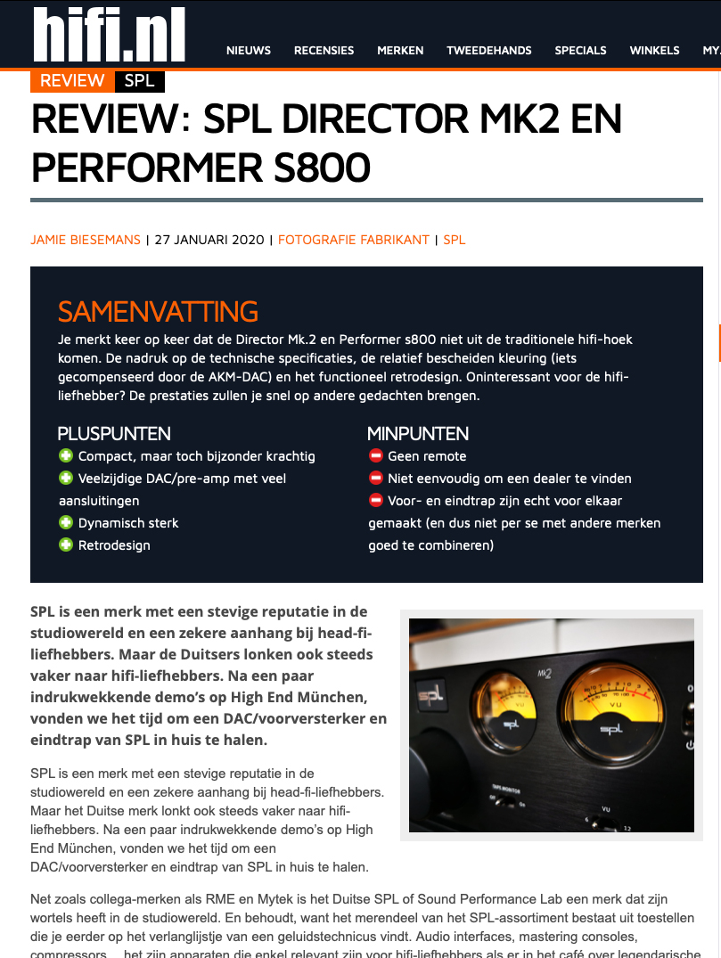 Director Mk2 – SPL