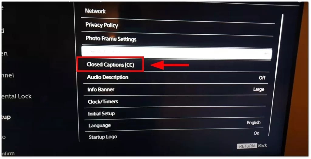 How to turn off subtitles on Sony TV Splaitor