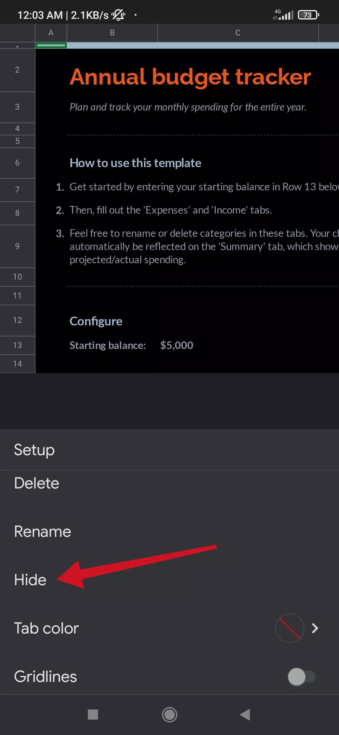 How to hide tabs from specific people in Google Sheets Splaitor