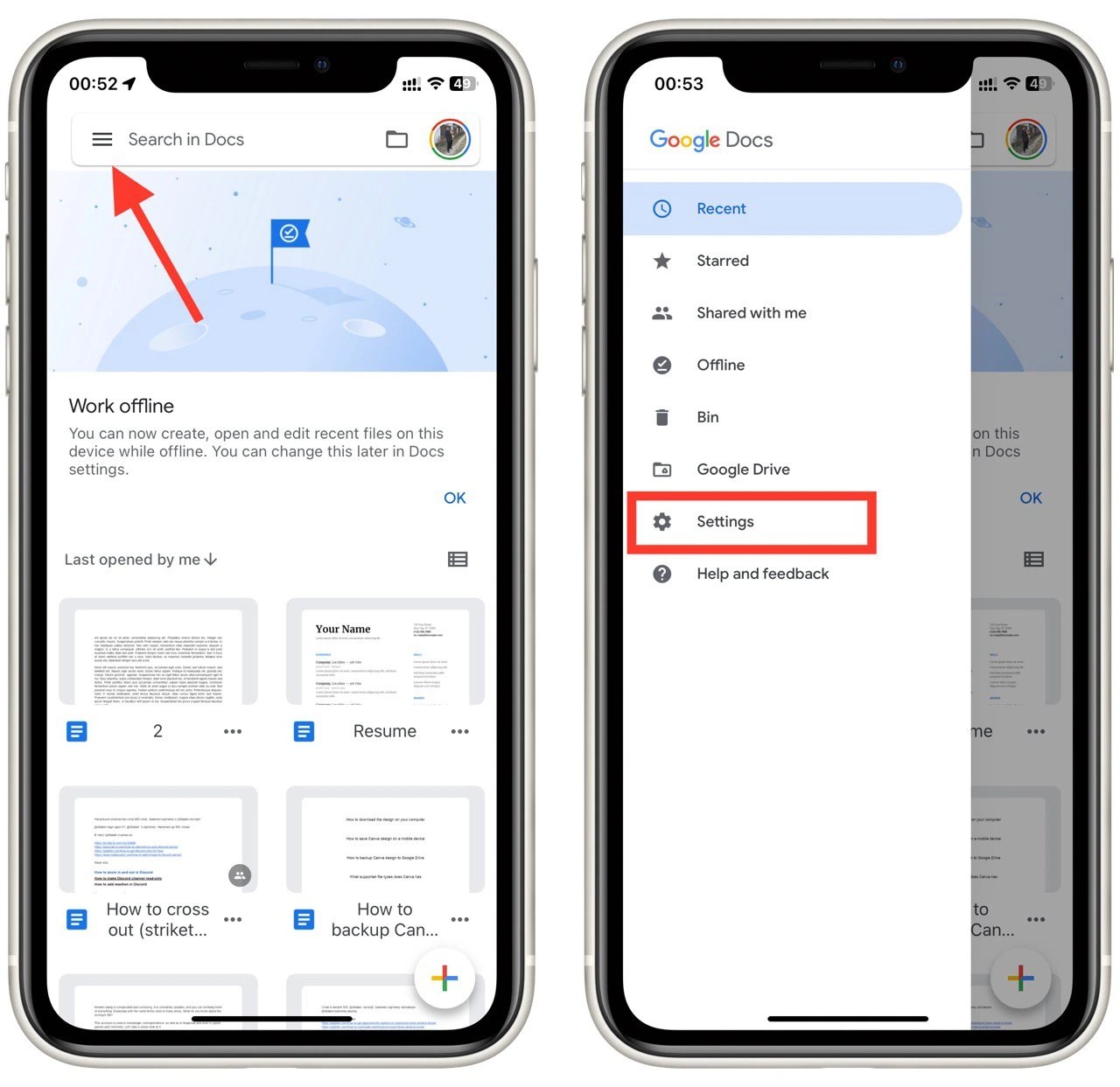 How to enable dark mode in Google Docs Splaitor