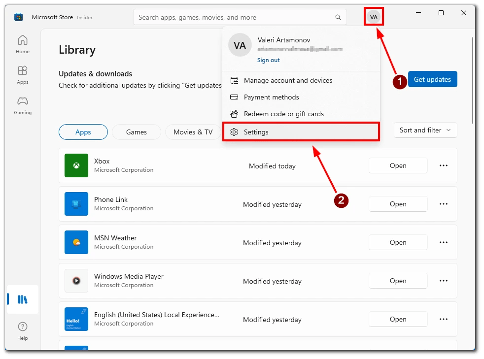 How to update Windows  Experience Pack Splaitor