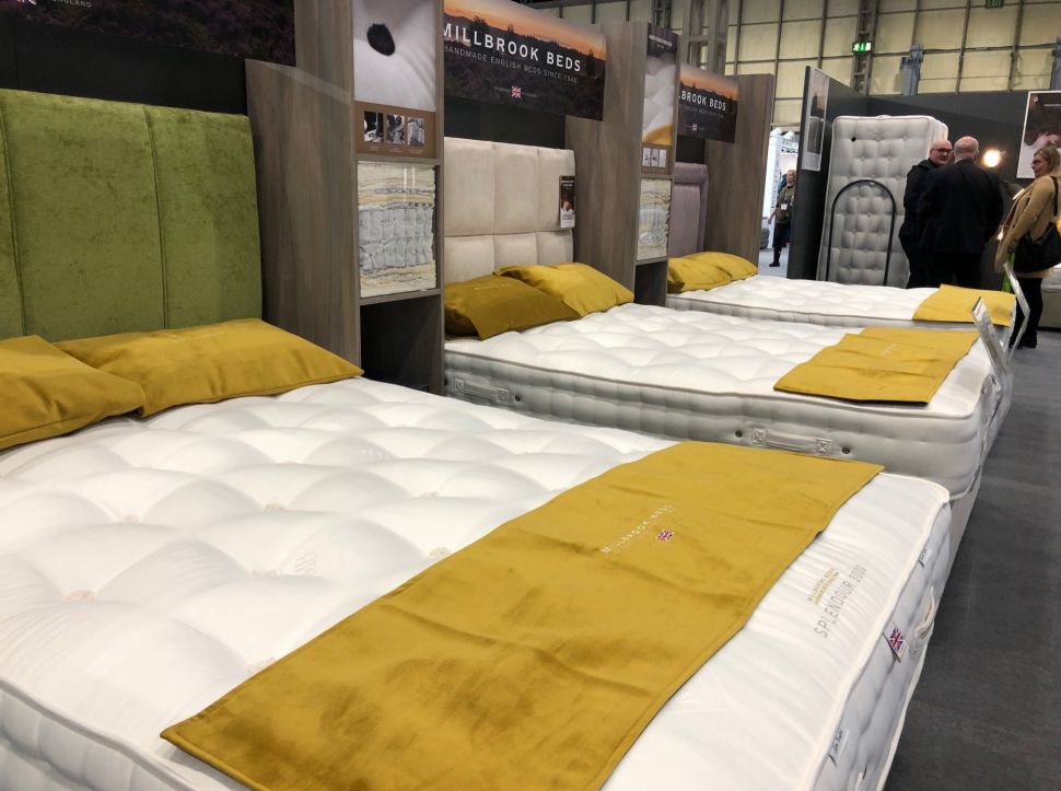 Millbrook Beds new premium POS displays Splash Display