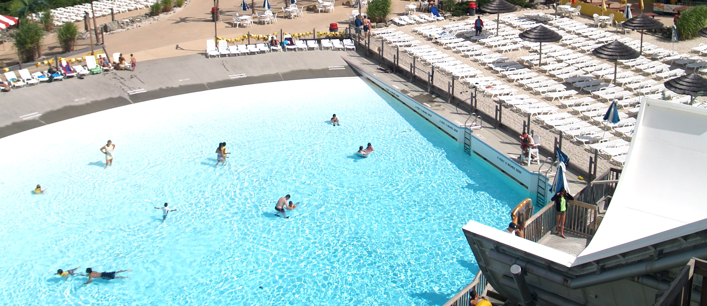 Wave Pool SplashDown Beach Water Park