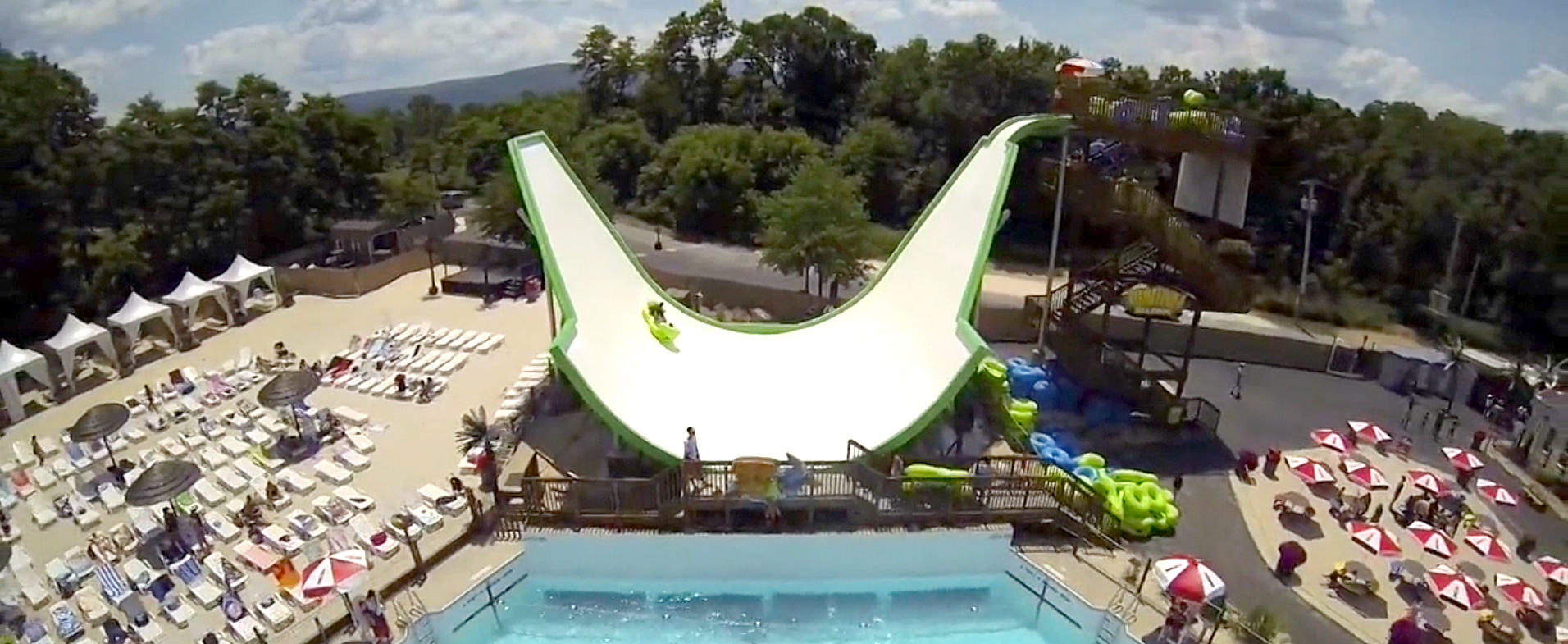 Humunga HalfPipe at SplashDown Beach SplashDown Beach Water Park