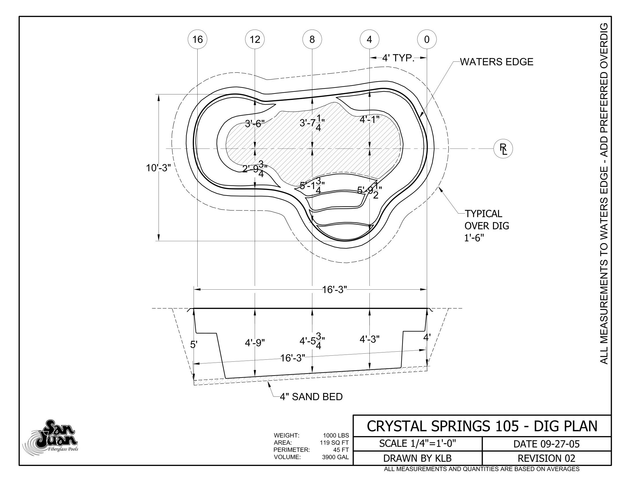 Crystal Springs Splash Fiber Glass Pools