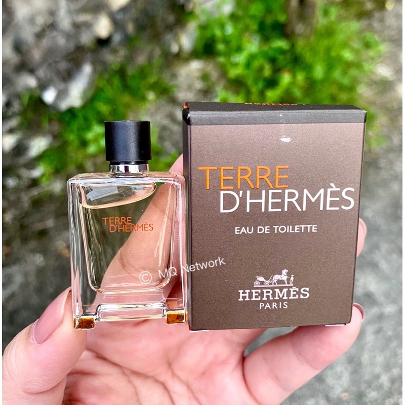 Terre D’hermes EDT By Hermes 12.5ml Miniature Spray Splash Fragrance