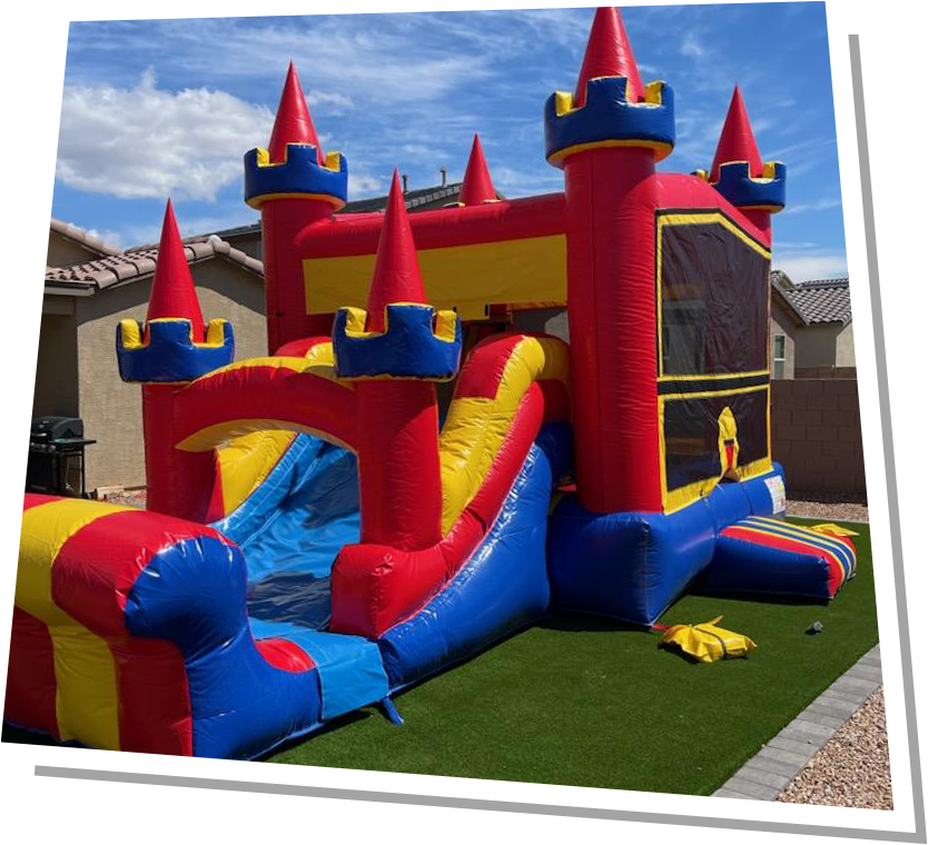 Mario's Castle Combo Splash 'N' Jump Arizona's 1 Stop For Premium