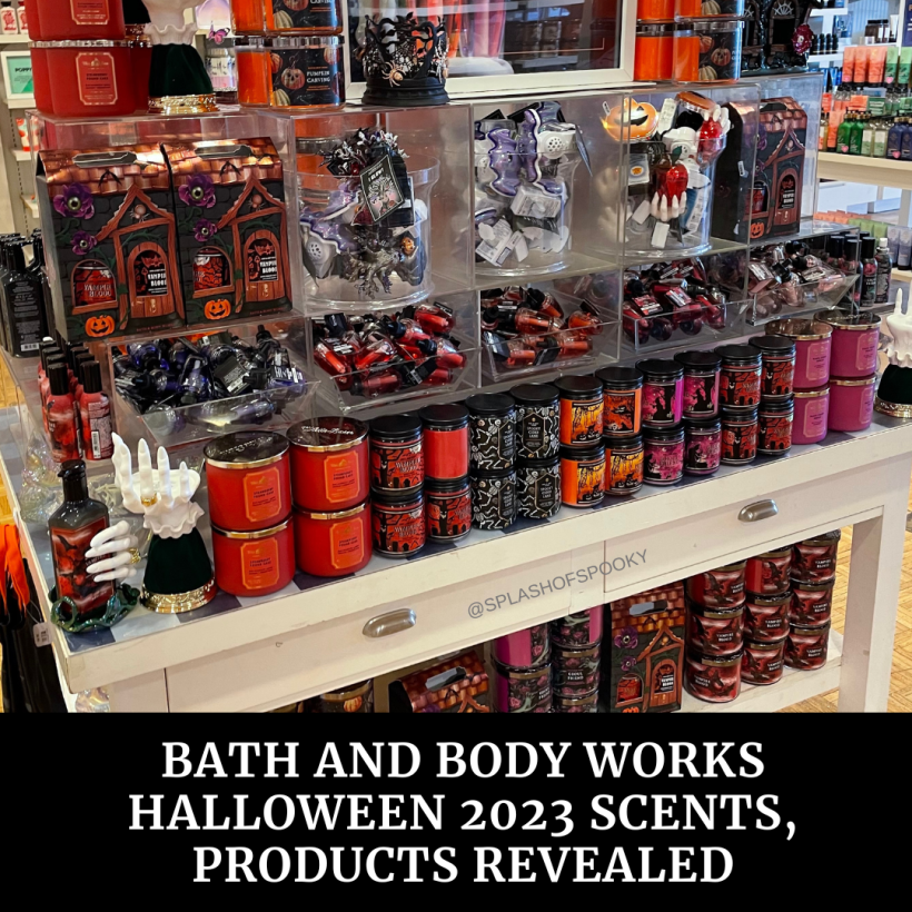 Bath and Body Works Halloween 2023 scents, products revealed report