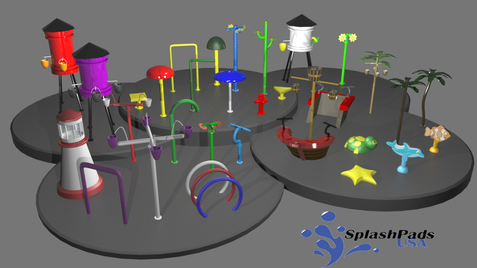 Water Playground Equipment Accessories Splash Pads USA SplashPadsUSA