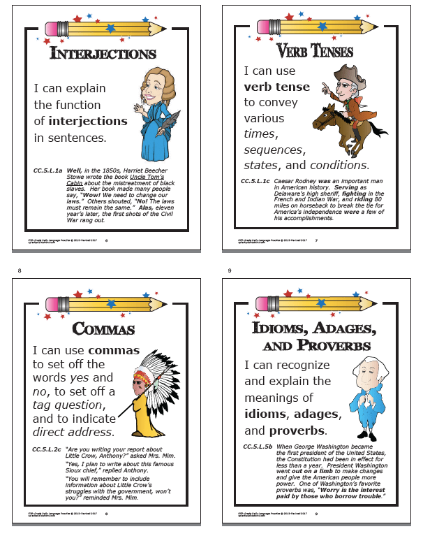 Fifth Grade Daily Language Practice & Assessments Splash! Publications