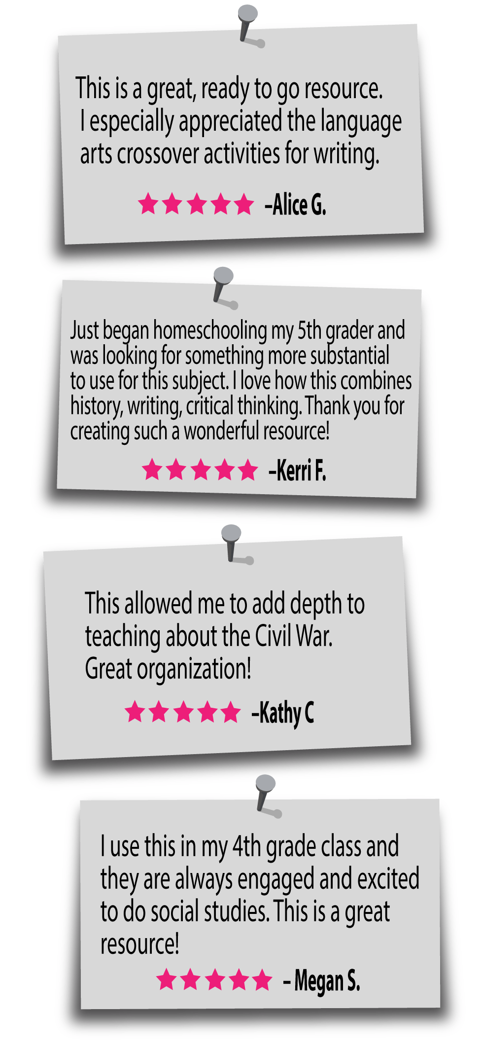 Civil War Interactive Notebook Activities Splash! Publications